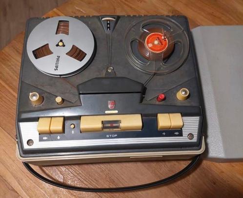 Prachtige vintage Philips band recorder, Audio, Tv en Foto, Bandrecorders, Ophalen of Verzenden