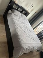 Brimnes IKEA bed 140x200 - Gratis af te halen!, Huis en Inrichting, Slaapkamer | Bedden, Gebruikt, Zwart, Tweepersoons, 200 cm