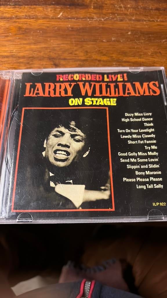 Larry Williams limited recorded live on stage cd 23 tracks, Ophalen of Verzenden, Zo goed als nieuw, Poprock