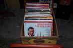 DOOS MET ONGEVEER 110 KERSTPLATEN lp, Ophalen, Gebruikt, 12 inch