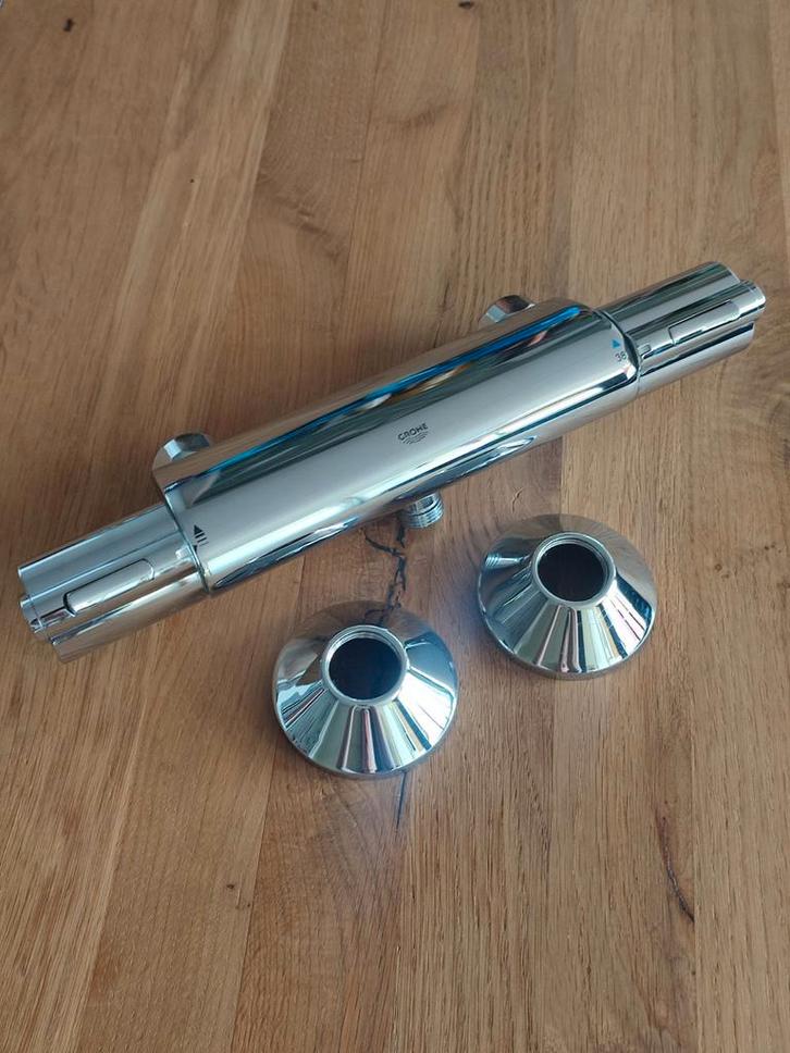 Grohe thermostaatkraan kraan douch, Doe-het-zelf en Verbouw, Sanitair, Gebruikt, Douche, Chroom, Ophalen of Verzenden
