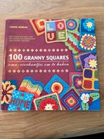 100 Granny Squares Haakboek, Hobby en Vrije tijd, Ophalen of Verzenden, Zo goed als nieuw, Haken, Patroon of Boek