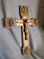 Prachtige oude crucifix, Antiek en Kunst, Antiek | Religie, Ophalen of Verzenden