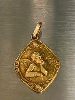 1925 Engel geel goud 750, Verzenden, Goud, Hanger