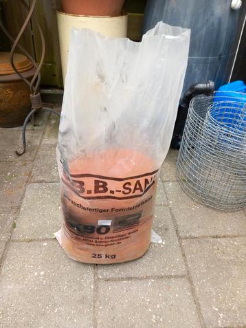 Zak gietzand beschikbaar voor biedingen