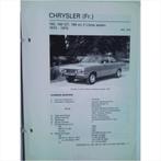 Chrysler 160 180 Vraagbaak losbladig 1970-1975 #1 Nederlands, Boeken, Gelezen, Overige merken, Ophalen of Verzenden