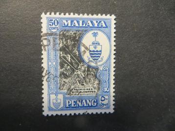 A11598: Penang  50 c beschikbaar voor biedingen