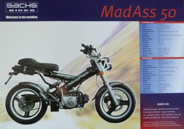 Folder MADASS 50 Sachs Bikes 2004 beschikbaar voor biedingen