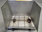 Camping kookplaat, 2 pits, op gas, Caravans en Kamperen, Kampeeraccessoires, Ophalen of Verzenden, Gebruikt