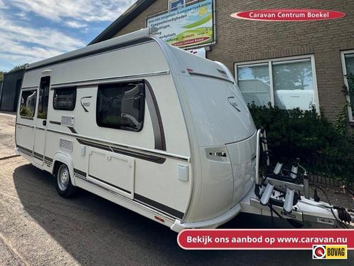 Fendt Bianco Selection 465 TG Enkele bedden, Caravans en Kamperen, Caravans, Standaardzit, Fendt, 2 aparte bedden, Overige typen
