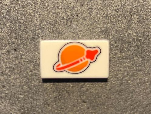 Lego dakpan 30 graden met klassiek Space Logo-patroon, Kinderen en Baby's, Speelgoed | Duplo en Lego, Nieuw, Lego, Losse stenen