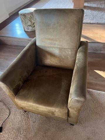 Groene fauteuil - Stijlvol en comfortabel! beschikbaar voor biedingen