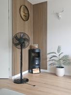 Zwarte Staande Ventilator, Witgoed en Apparatuur, Ventilatoren, Ophalen, Zo goed als nieuw, Statiefventilator