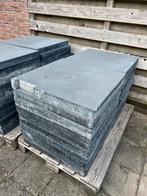Terras tegels en borderstenen ( gratis afhalen), Tuin en Terras, Tegels en Klinkers, Ophalen, Zo goed als nieuw, 10 m² of meer