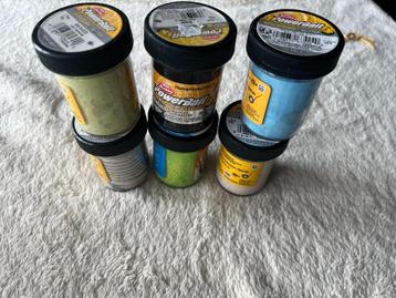  nieuw MIXSET 6 POTJES FORELDEEG / POWERBAIT beschikbaar voor biedingen