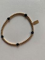 Pscallme armband goud/zwart, Sieraden, Tassen en Uiterlijk, Ophalen of Verzenden, Zo goed als nieuw, Zwart, Goud