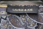 Jurk zwart/ oker Laurie & Joe mt S/M OPRUIMING Vaste prijs, LAurie & Joe, Zwart, Ophalen of Verzenden, Zo goed als nieuw