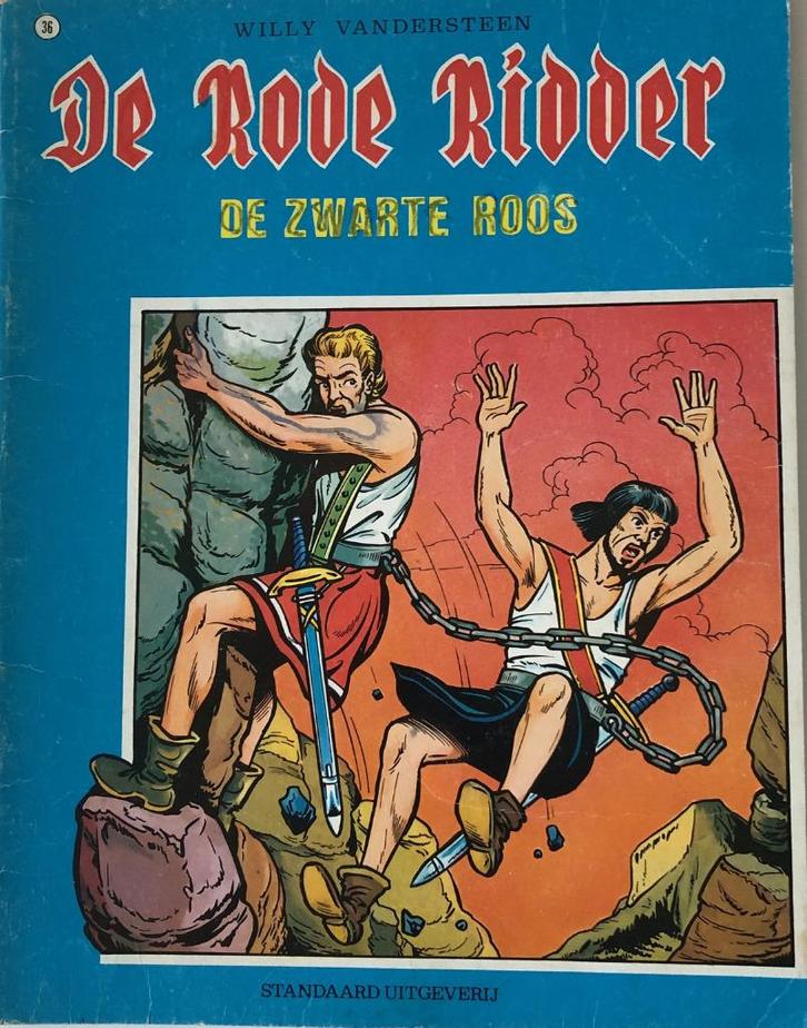 De Rode Ridder 36 - De zwarte roos (herdruk), Boeken, Stripboeken, Gelezen, Ophalen