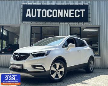 Opel Mokka X 1.4 Turbo. HALF/LEDER, NAVI, CAMERA, 140 PK, CR beschikbaar voor biedingen