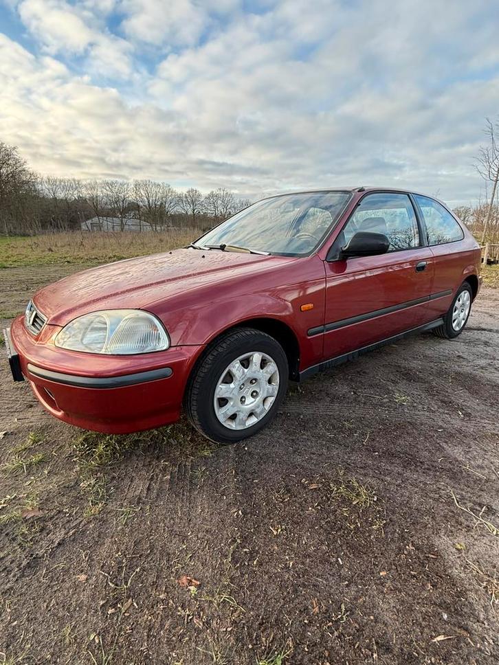 Honda Civic ej9 1.4 I S 1998 Rood, Auto's, Honda, Particulier, Civic, Benzine, Hatchback, Handgeschakeld, Origineel Nederlands