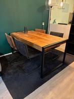 Design vier buisframe eetkamer stoelen (industreel), Ophalen, Gebruikt, Overige kleuren, Vier