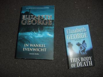 2 ELIZABETH GEORGE BOEKEN SAMEN €1,50! beschikbaar voor biedingen