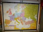Wandkaart schoolkaart Europa, Ophalen of Verzenden, Aardrijkskunde