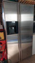 Americaanse koelkast RVS Pelgrim. Ijsblokjes er uit gehaald, 60 cm of meer, Met aparte vriezer, 200 liter of meer, Gebruikt