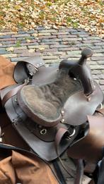 Western lederen zadel voor kinderen, Dieren en Toebehoren, Ophalen, Zo goed als nieuw, Western