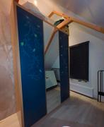 prima Hang- legkast met spiegeldeur, Huis en Inrichting, Kasten | Kledingkasten, Ophalen, Gebruikt, 50 tot 75 cm, 200 cm of meer