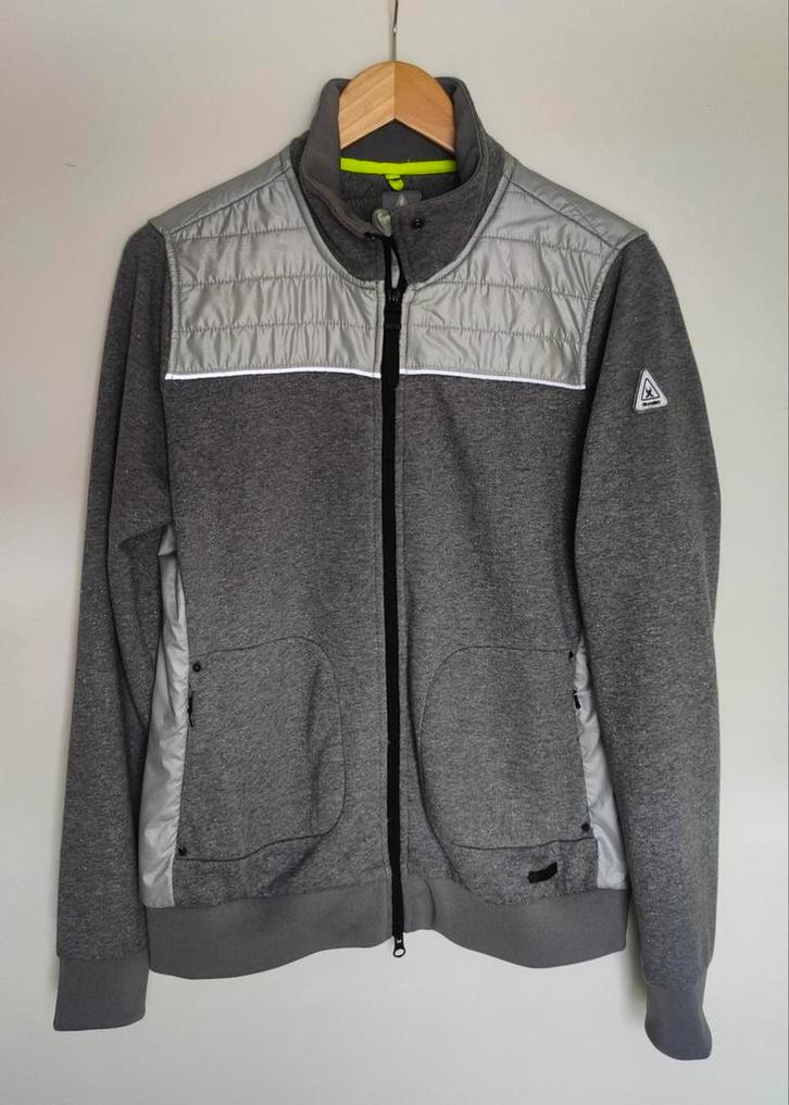 Gaastra vest of jack maat 42 met subtiel glittertje, Kleding | Dames, Truien en Vesten, Zo goed als nieuw, Maat 42/44 (L), Grijs