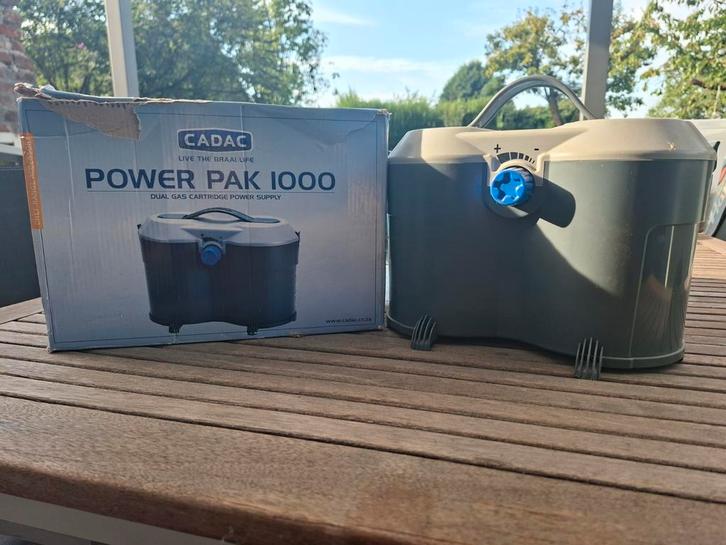 Cadac Powerpack 1000 Gas - Draagbare Gasvoorziening, Caravans en Kamperen, Kampeeraccessoires, Gebruikt, Ophalen of Verzenden