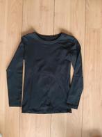 Zwarte longsleeve 122/128. Zeeman zgan, Ophalen of Verzenden, Zo goed als nieuw, Meisje, Shirt of Longsleeve