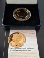 Beatrix herslag 1980 10 gulden bieden, Postzegels en Munten, Munten | Nederland, Ophalen of Verzenden, Koningin Beatrix, 10 gulden