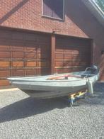 Super mooie gegalvaniseerde boot met Yahama 4PK motor!!, Watersport en Boten, Vis- en Consoleboten, Gebruikt, Ophalen of Verzenden