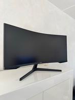 Samsung Curved Ultrawide 34 inch 165hz, Computers en Software, Monitoren, Curved, VA, Zo goed als nieuw, DisplayPort