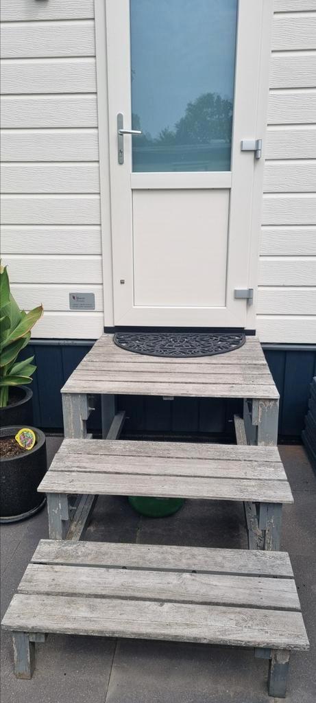 Chalet Trap, Stacaravan, Tinyhouse, Recreatie woning, Caravans en Kamperen, Caravan accessoires, Gebruikt, Ophalen