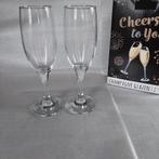 2 champagne glazen / champagneglazen nieuw in verpakking, Huis en Inrichting, Keuken | Servies, Ophalen, Glas of Glazen, Nieuw