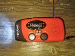 Noodradio met zonnepaneel en hand-dynamo powerbank, Nieuw, Ophalen of Verzenden