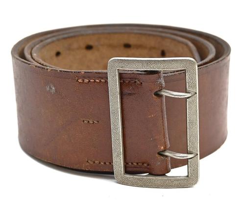Bruine Wehrmacht Officier riem(1938), Verzamelen, Militaria | Tweede Wereldoorlog, Luchtmacht, Kleding of Schoenen, Duitsland