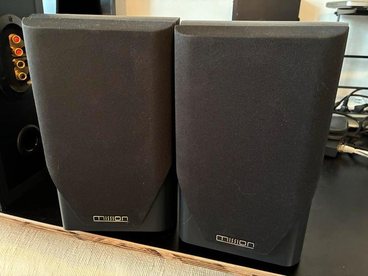 Mission v60 Luidsprekers - Topkwaliteit Geluid, Audio, Tv en Foto, Luidsprekers, Gebruikt, Front, Rear of Stereo speakers, Overige merken