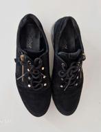 Mooie dames veterschoenen, Zwart, Gabor, Ophalen of Verzenden, Sneakers of Gympen
