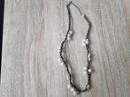 Hele donker groen ketting met kralen (voor goed doel), Overige materialen, Verstelbaar, Nieuw, Ophalen of Verzenden