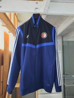 Feyenoord Trainings pak Blauw Adidas, Kleding | Heren, Sportkleding, Ophalen, Blauw, Maat 56/58 (XL), Zo goed als nieuw