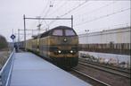 40)  9 dia's van treinen op het traject Rotterdam-Dordrecht, Ophalen of Verzenden, Gebruikt, Trein, Kaart of Prent