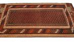 Perzisch Bakhtiari Kelim tapijt 305x145/kleed/50% sale/Loper, 150 tot 200 cm, Ophalen of Verzenden, Rechthoekig, Rood