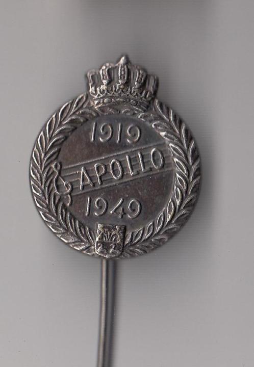 Apollo Harmonie speldje 1949, Verzamelen, Speldjes, Pins en Buttons, Gebruikt, Speldje of Pin, Overige onderwerpen, Ophalen of Verzenden