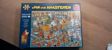 Jan van haasteren 2000 stukjes ,als nieuw  beschikbaar voor biedingen