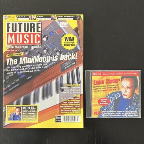 Future Music nr. 74 met CD (October 1998, U.K., Engels), Boeken, Tijdschriften en Kranten, Gelezen, Muziek, Film of Tv, Ophalen of Verzenden