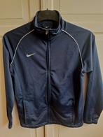 Nike sportvest trainingsvest maat 152-158 donkerblauw, Trui of Vest, Ophalen of Verzenden, Zo goed als nieuw, Nike